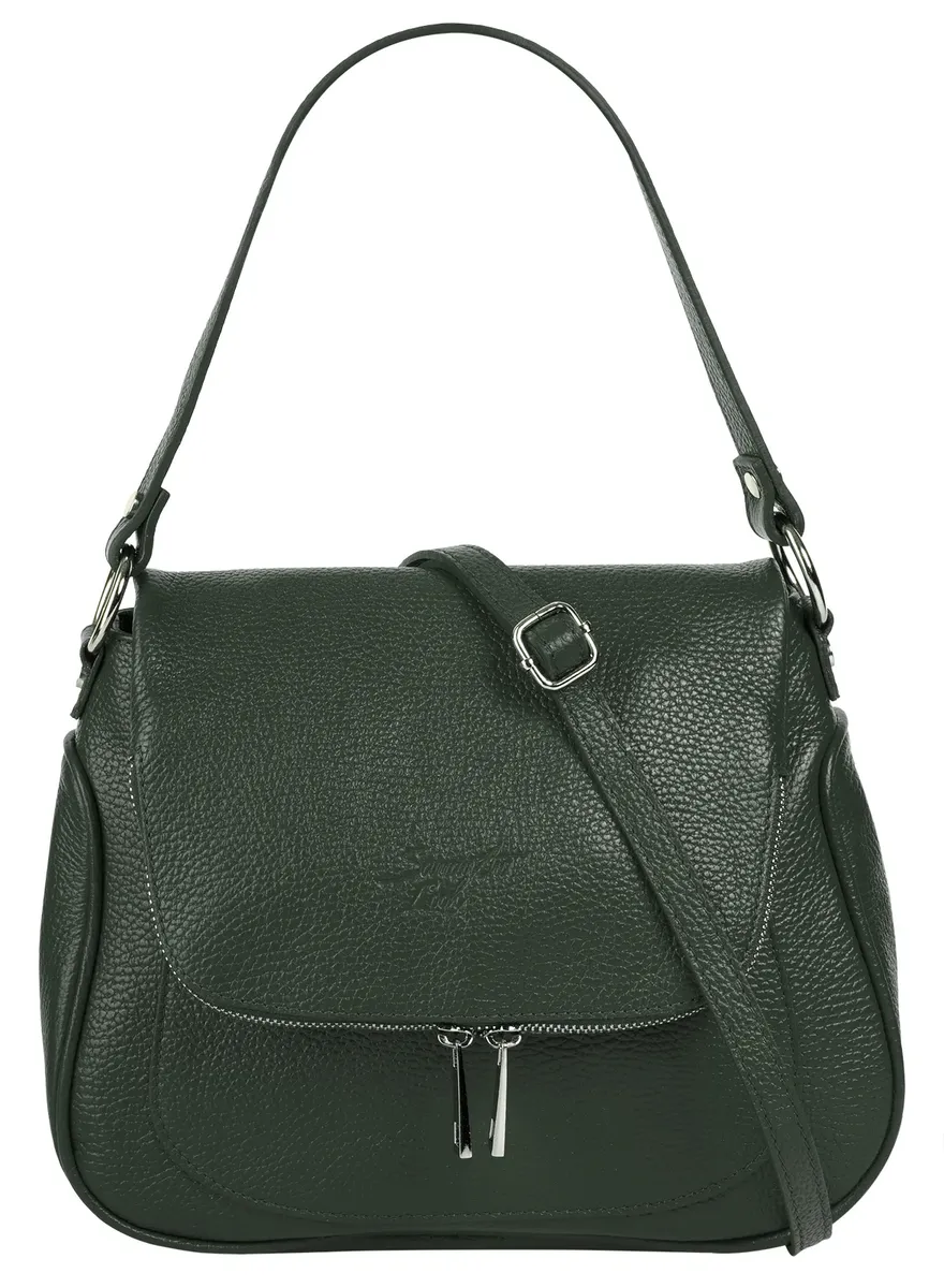 Сумка через плечо Samantha Look, натуральная кожа, производство Италия, зеленый
Сумка через плечо Samantha Look, натуральная кожа, производство Италия, зеленый