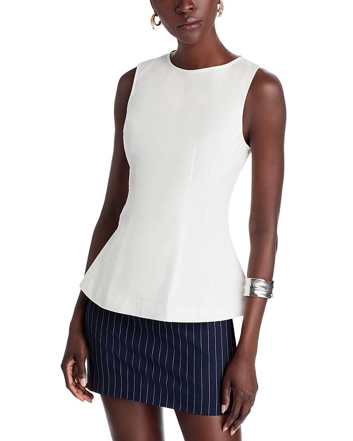 Топ с баской - эксклюзив AQUA, белый
Топ с баской - эксклюзив AQUA, белый