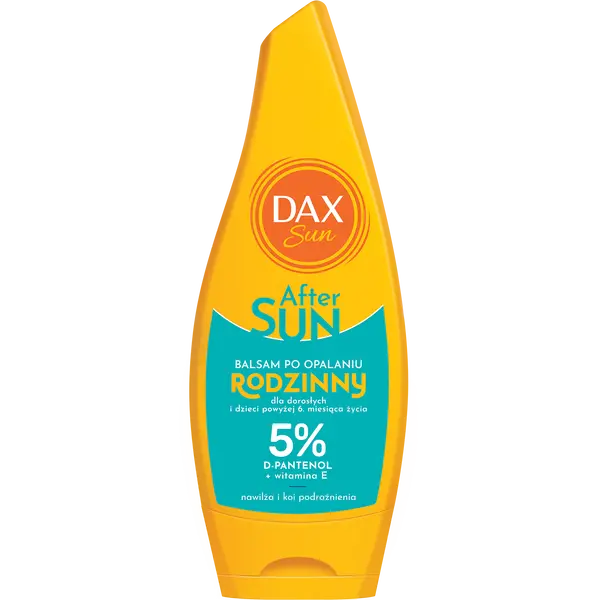 Семейный лосьон после загара с 5% д-пантенолом, 175 мл Dax Sun after sun 
Семейный лосьон после загара с 5% д-пантенолом, 175 мл Dax Sun after sun
