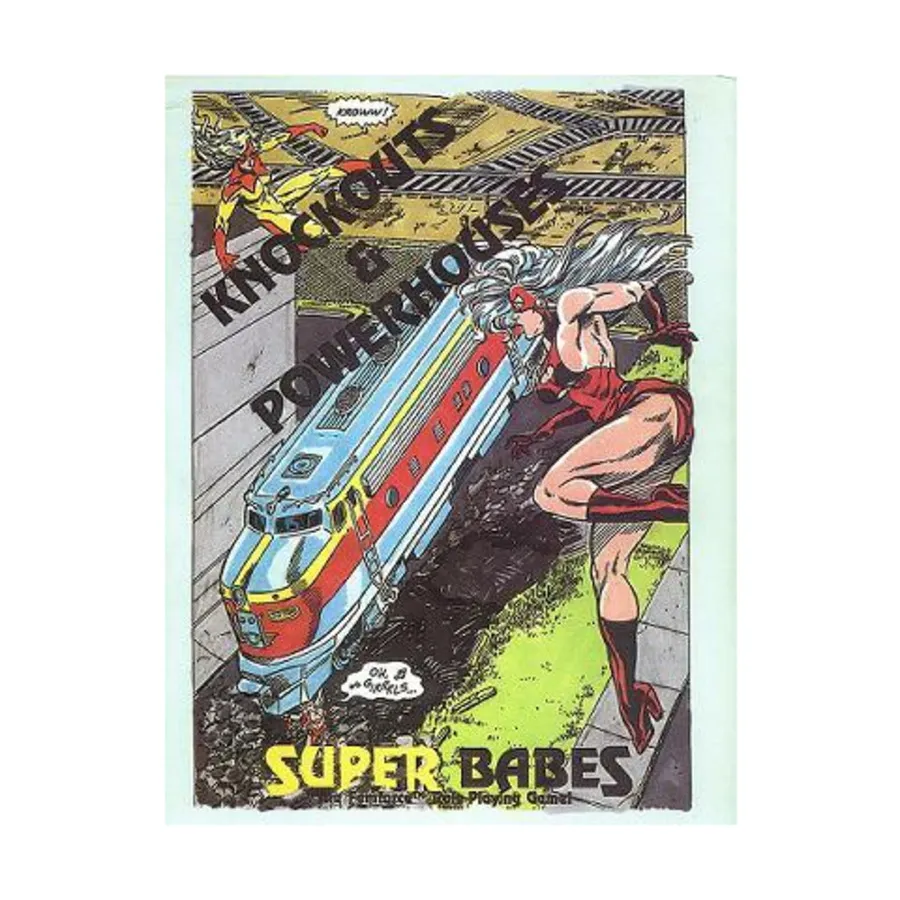 Knockouts & Powerhouses (1st Edition), Super Babes (Tri-City Games), мягкая обложка
Knockouts & Powerhouses (1st Edition), Super Babes (Tri-City Games), мягкая обложка