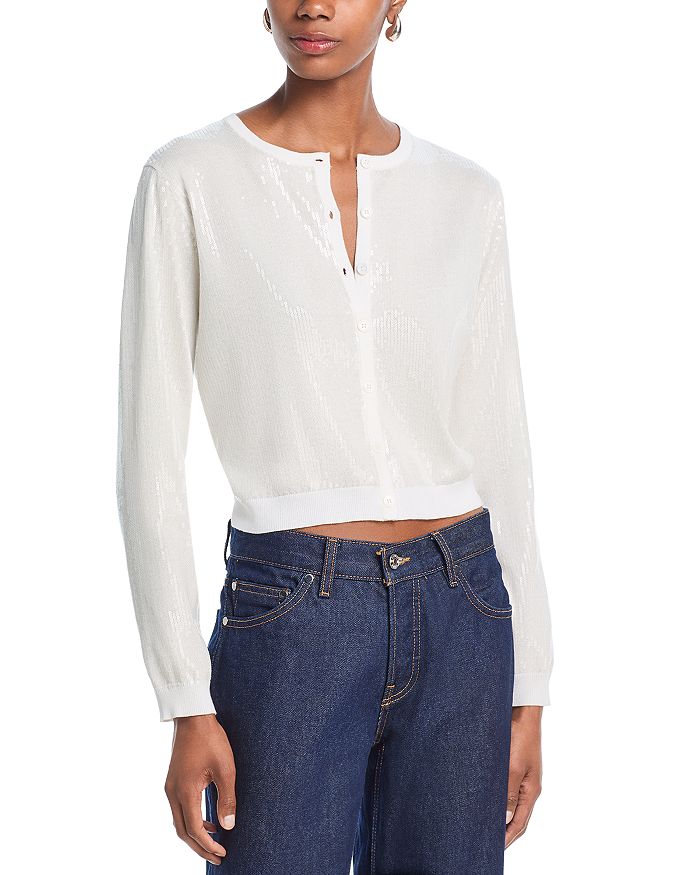 Кардиган с пайетками - эксклюзив AQUA, белый
Кардиган с пайетками - эксклюзив AQUA, белый