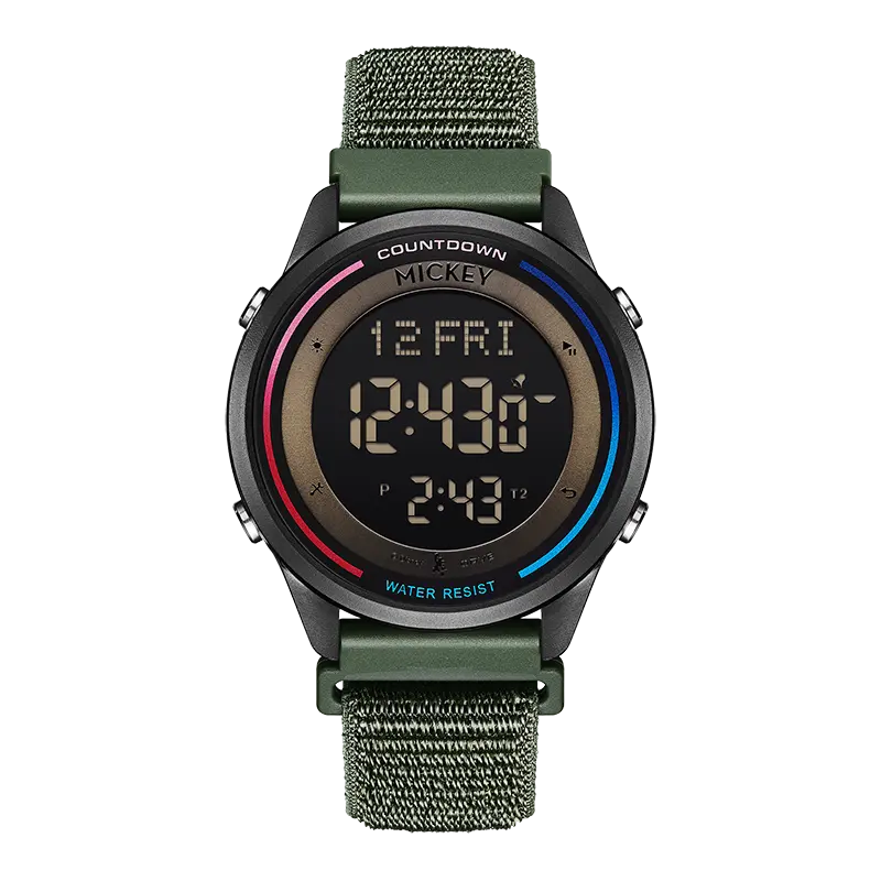 Disney Микки серия электронный механизм нейлоновый ремешок часы унисекс черный циферблат
Disney Микки серия электронный механизм нейлоновый ремешок часы унисекс черный циферблат
