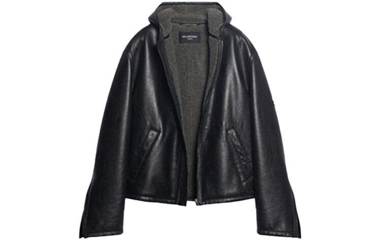 Кожаная куртка мужская черная Balenciaga, черный
Кожаная куртка мужская черная Balenciaga, черный