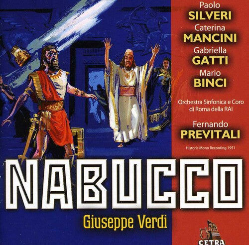 CD диск Verdi / Silveri / Binci / Riccitelli: Nabucco
CD диск Verdi / Silveri / Binci / Riccitelli: Nabucco