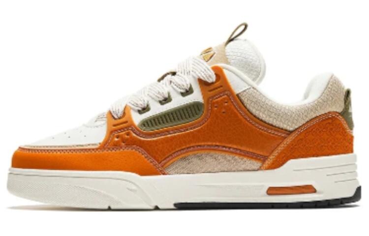 Кроссовки ANTA AOJIE Skateboarding Shoes Men Low-top Chalk White/Core Black/Semi Impact Orange, белый/черный/оранжевый
Кроссовки ANTA AOJIE Skateboarding Shoes Men Low-top Chalk White/Core Black/Semi Impact Orange, белый/черный/оранжевый