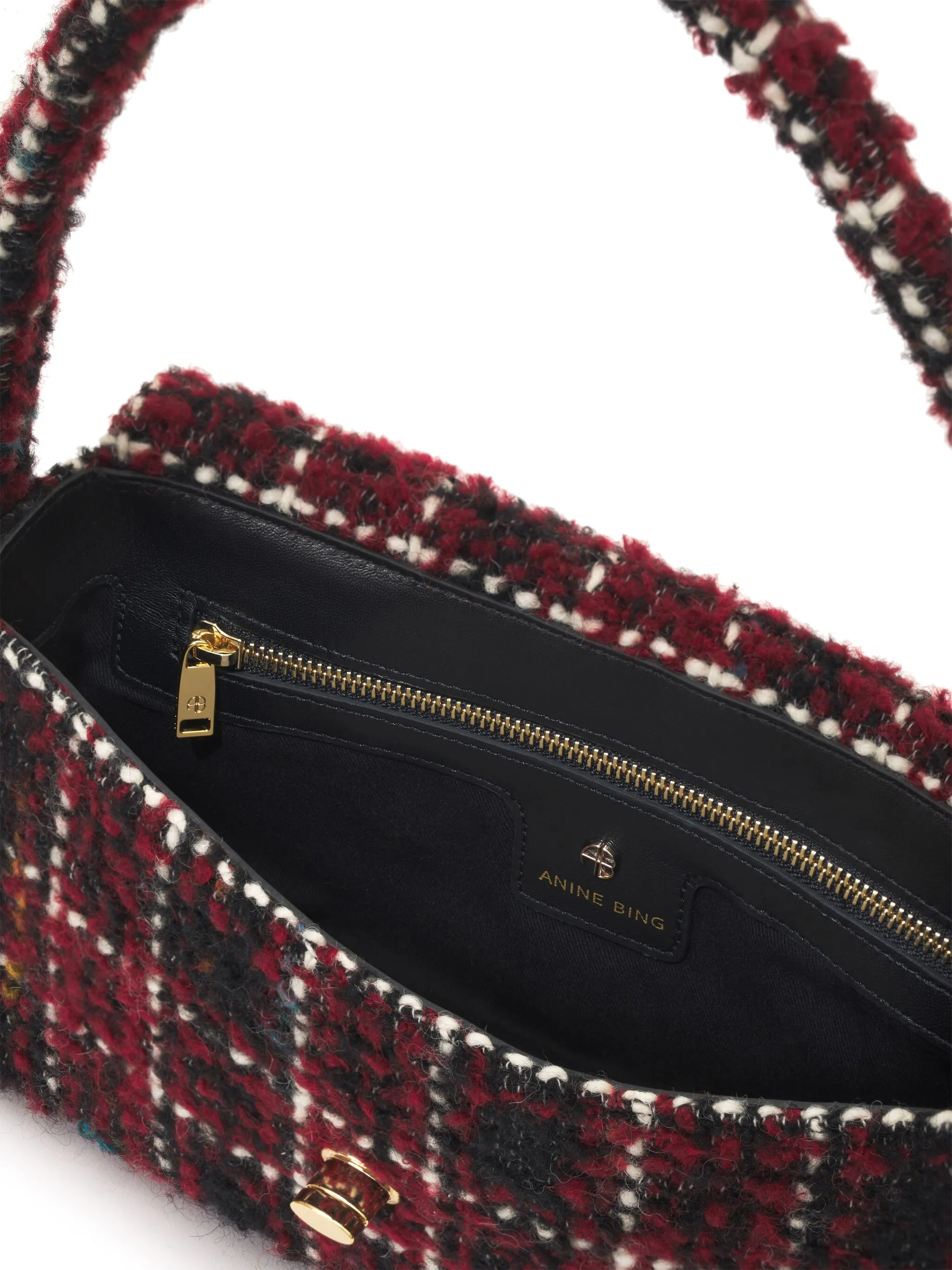 Сумка на плечо Nico в клетку Anine Bing, красный
Сумка на плечо Nico в клетку Anine Bing, красный