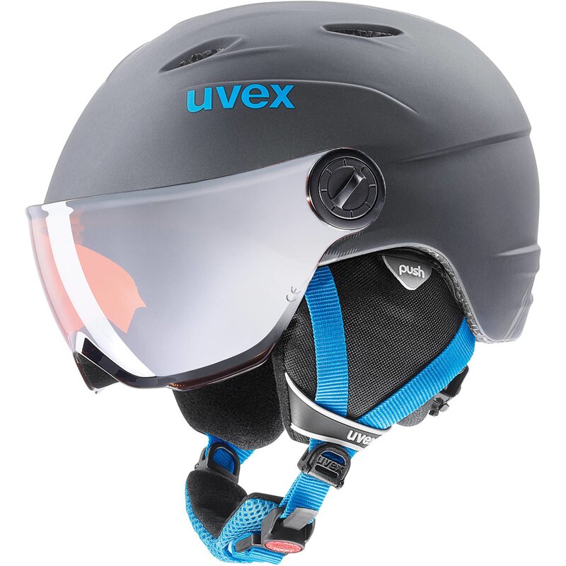 Детский шлем Junior Visor Pro Titanium-Lime Uvex, titanium-blue mat, Синий, Детский шлем Junior Visor Pro Titanium-Lime Uvex, titanium-blue mat
Детский шлем Junior Visor Pro Titanium-Lime Uvex, titanium-blue mat, Синий, Детский шлем Junior Visor Pro Titanium-Lime Uvex, titanium-blue mat