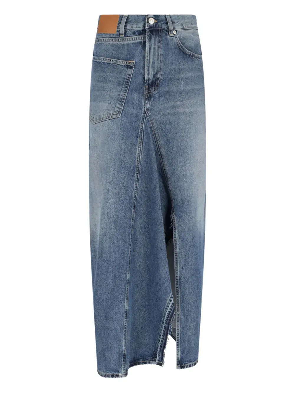 Джинсовая юбка миди с разрезом 6397, синий
Джинсовая юбка миди с разрезом 6397, синий