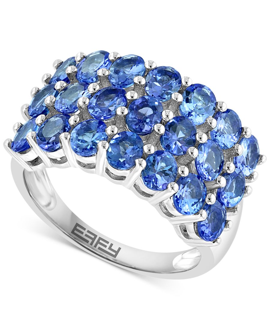 Кольцо EFFY с кластером танзанита (2,5/8 карата) из стерлингового серебра EFFY Collection, Sterling Silver
Кольцо EFFY с кластером танзанита (2,5/8 карата) из стерлингового серебра EFFY Collection, Sterling Silver
