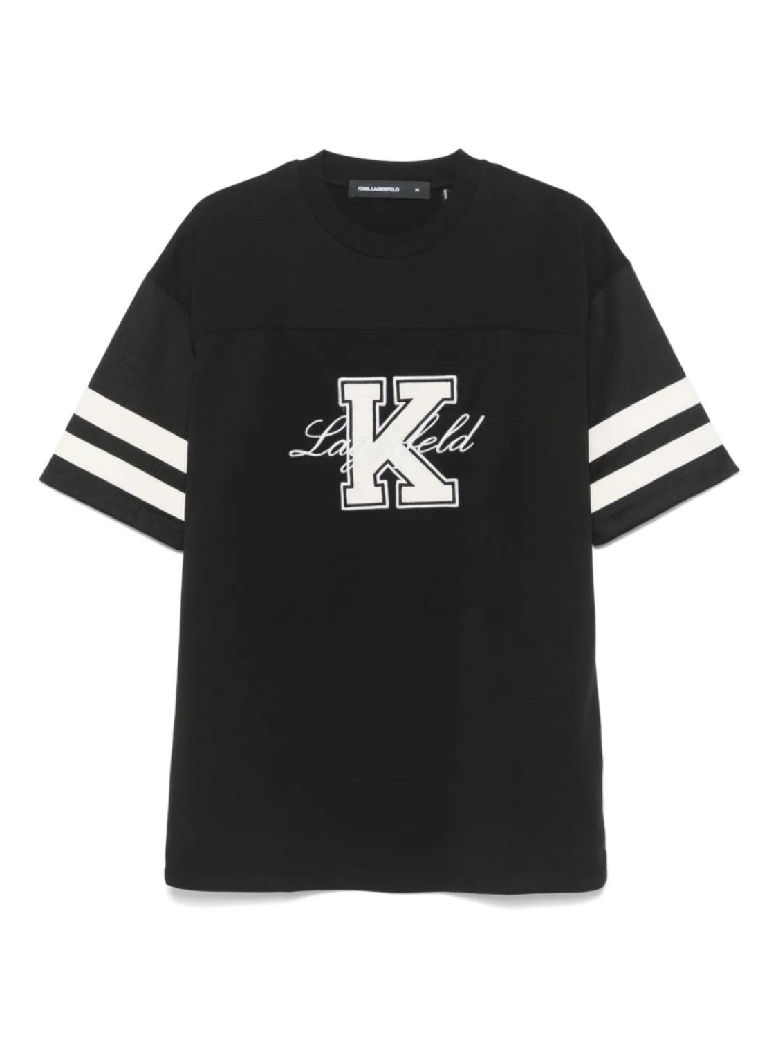 Футболка с аппликацией логотипа Karl Lagerfeld, черный
Футболка с аппликацией логотипа Karl Lagerfeld, черный