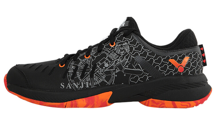 Кроссовки One Piece X Badminton унисекс с низким верхом черного цвета Victor
Кроссовки One Piece X Badminton унисекс с низким верхом черного цвета Victor