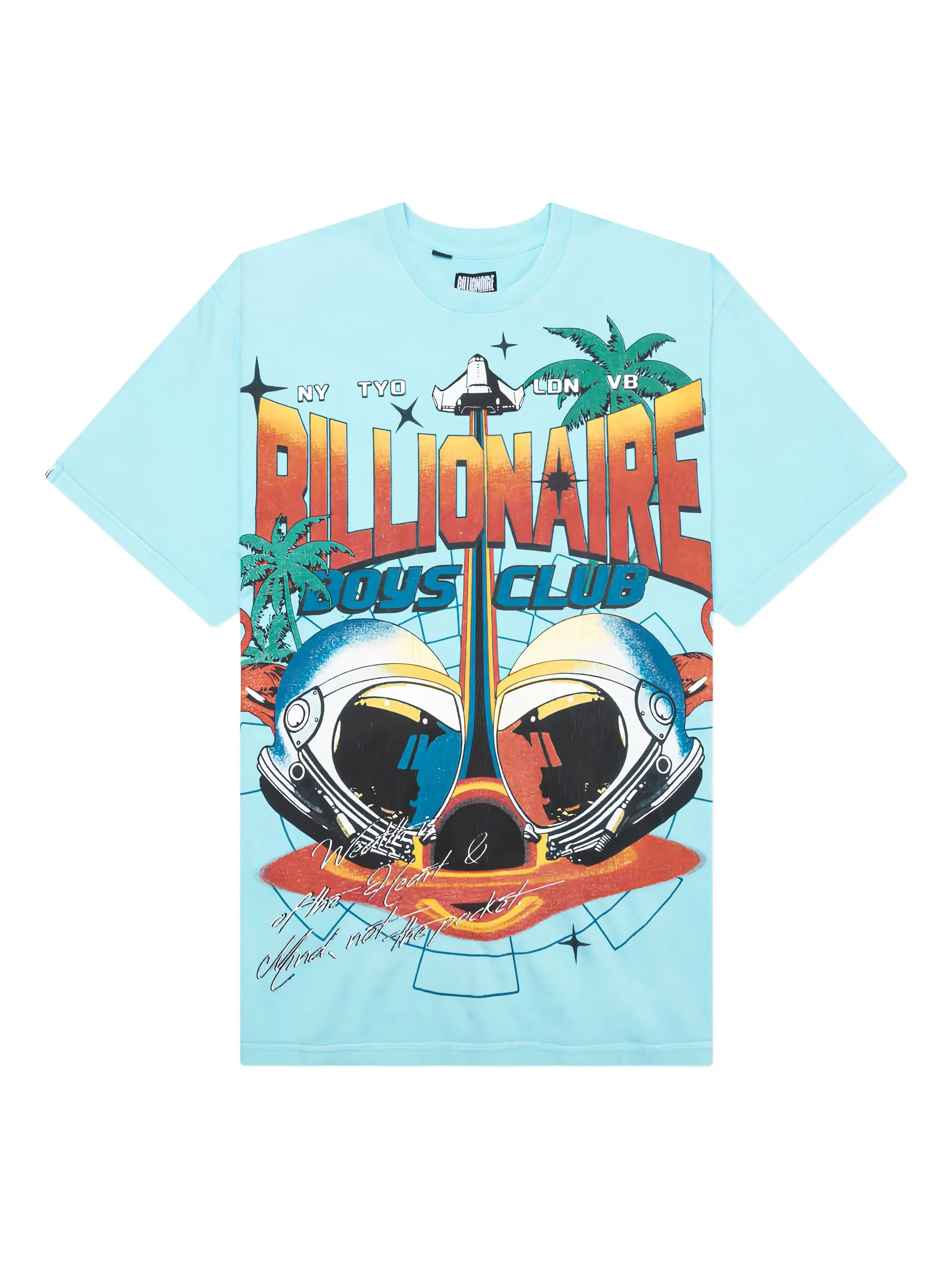 Футболка BB Tropics с графичным принтом Billionaire Boys Club, синий
Футболка BB Tropics с графичным принтом Billionaire Boys Club, синий