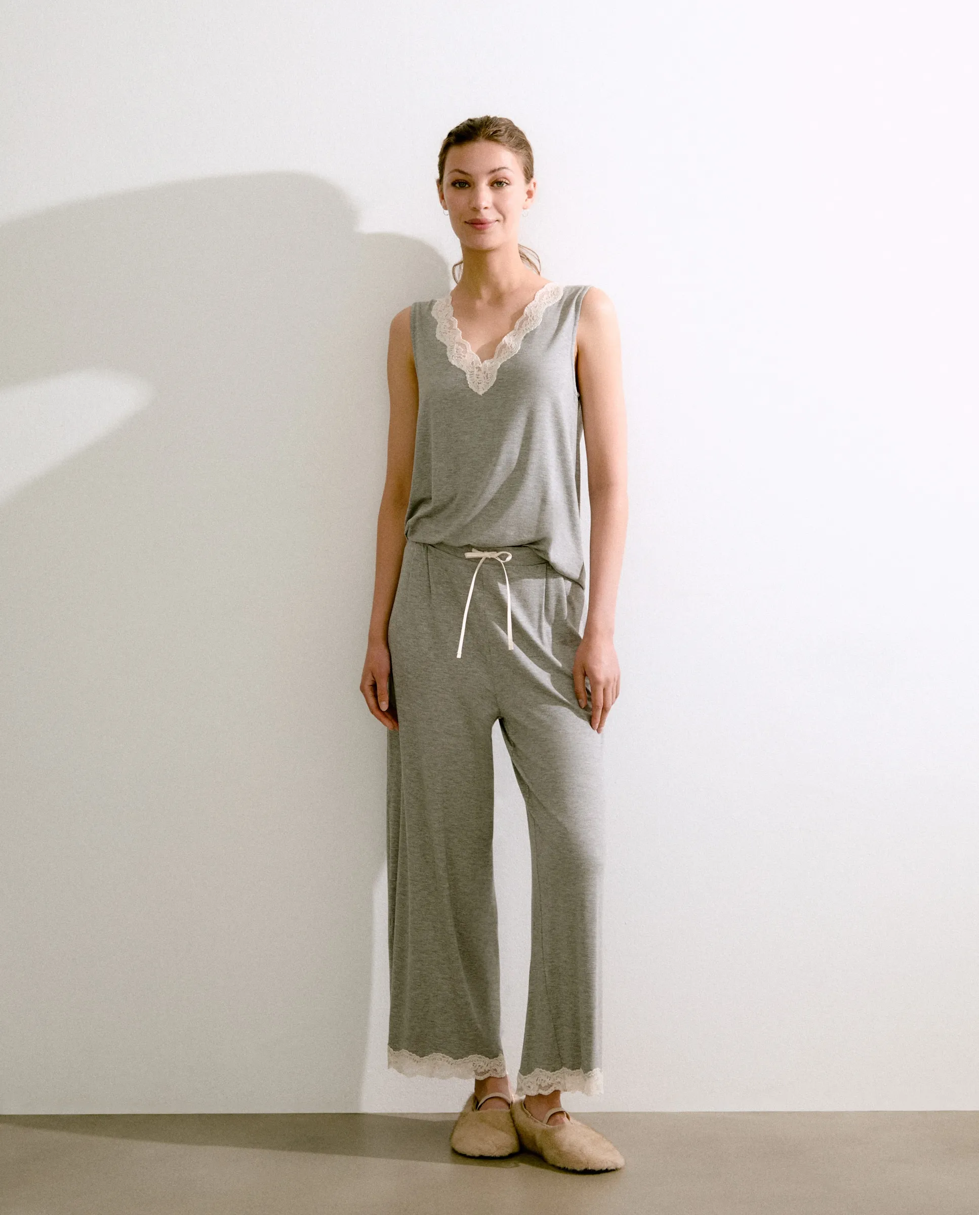 Женские домашние прямые брюки Énfasis, серый
Женские домашние прямые брюки Énfasis, серый