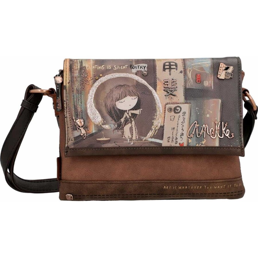 Сумка через плечо Anekke, цвет Light brown/Dark brown
Сумка через плечо Anekke, цвет Light brown/Dark brown
