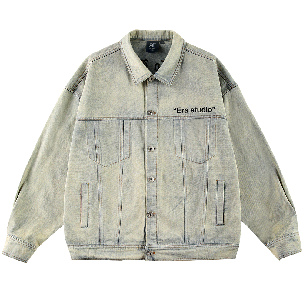 ER Джинсовая куртка унисекс, Blue (Letter Version)
ER Джинсовая куртка унисекс, Blue (Letter Version)