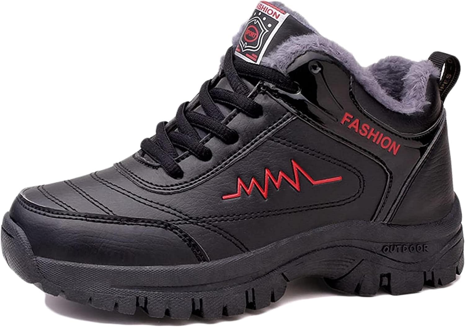 Мужские зимние теплые повседневные кроссовки Yiozoi с плюшевой подкладкой, низкие спортивные с ремешком для улицы, красный
Мужские зимние теплые повседневные кроссовки Yiozoi с плюшевой подкладкой, низкие спортивные с ремешком для улицы, красный