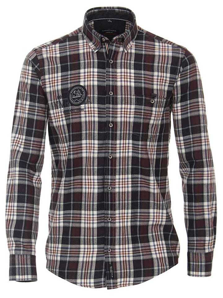 CASAMODA Рубашка - повседневный крой - черно-бордового цвета
CASAMODA Рубашка - повседневный крой - черно-бордового цвета