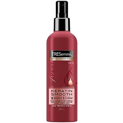 Кератиновый гладкий термозащитный спрей для блеска 200 мл, Tresemme
Кератиновый гладкий термозащитный спрей для блеска 200 мл, Tresemme