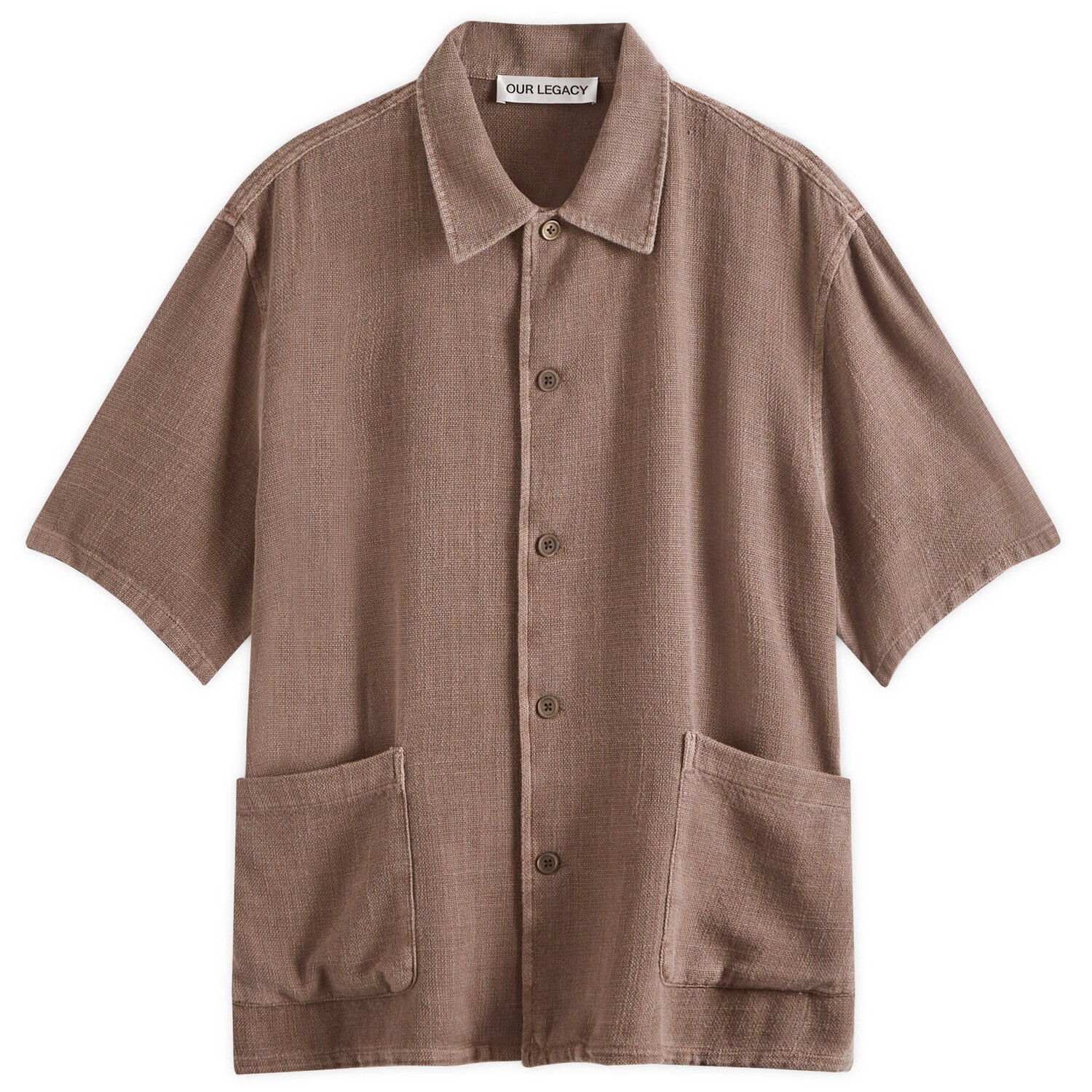 Рубашка с коротким рукавом Our Legacy Elder Short Sleeve Shirt, коричневый
Рубашка с коротким рукавом Our Legacy Elder Short Sleeve Shirt, коричневый