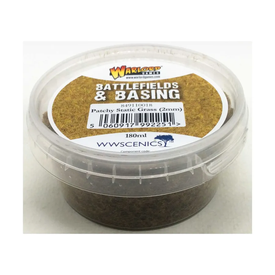Пятнистая статическая трава (2 мм), Battlefields & Basing (Warlord Games)
Пятнистая статическая трава (2 мм), Battlefields & Basing (Warlord Games)