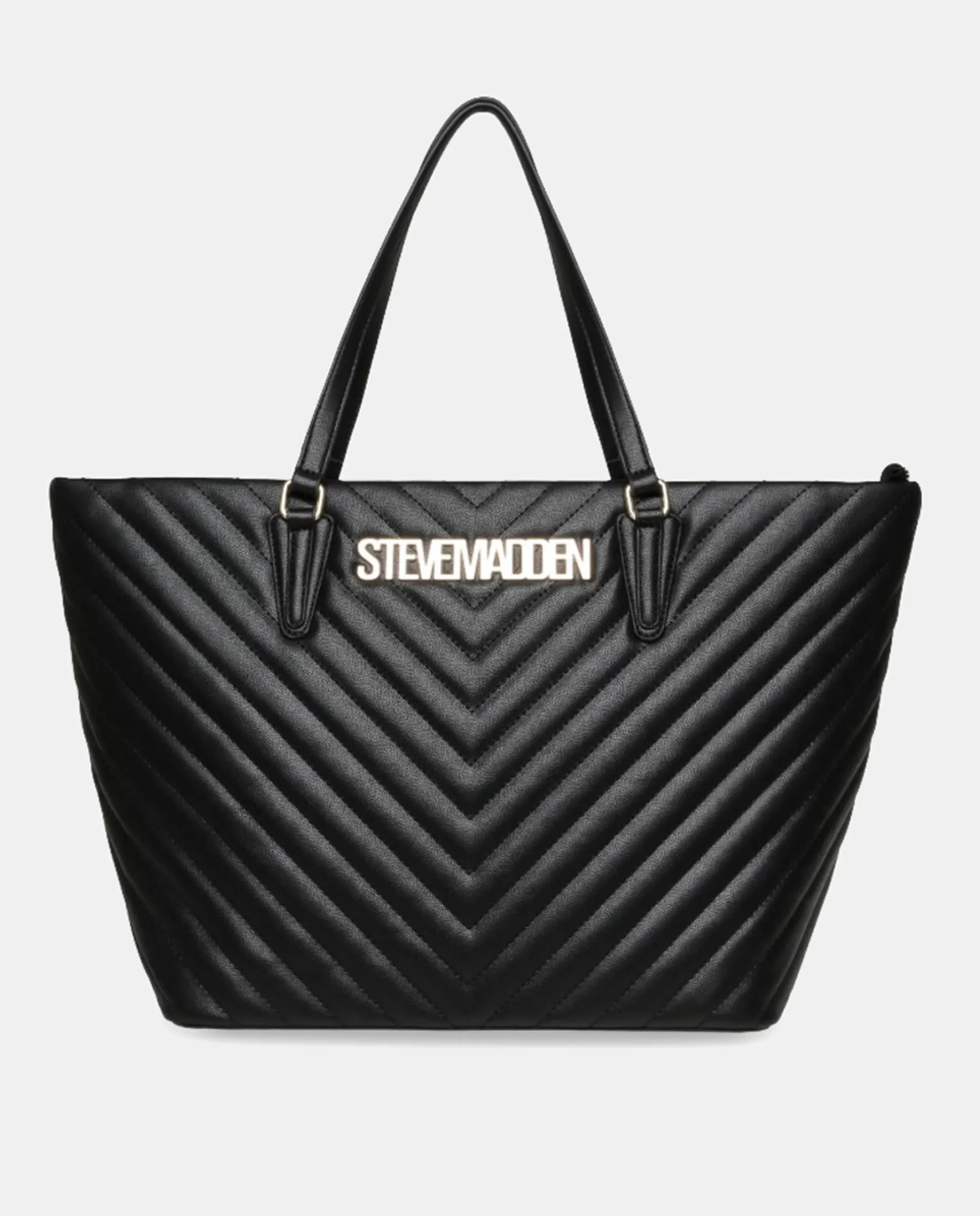 Сумка-багет с мягкой стеганой лямкой через плечо Steve Madden, черный 
Сумка-багет с мягкой стеганой лямкой через плечо Steve Madden, черный