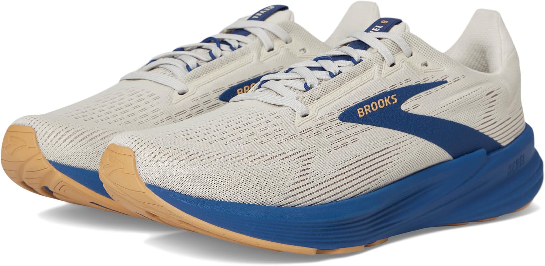 Кроссовки Brooks Men's Revel 8, Moonbeam/Blue/Taffy
Кроссовки Brooks Men's Revel 8, Moonbeam/Blue/Taffy
