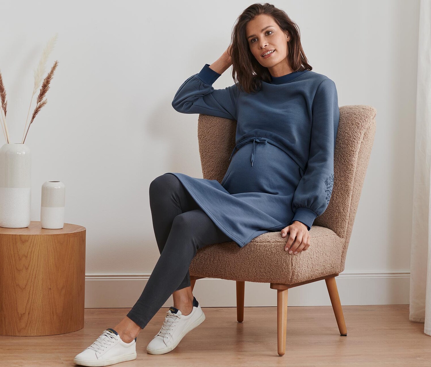 Платье для кормления/беременной Tchibo, голубь синий
Платье для кормления/беременной Tchibo, голубь синий