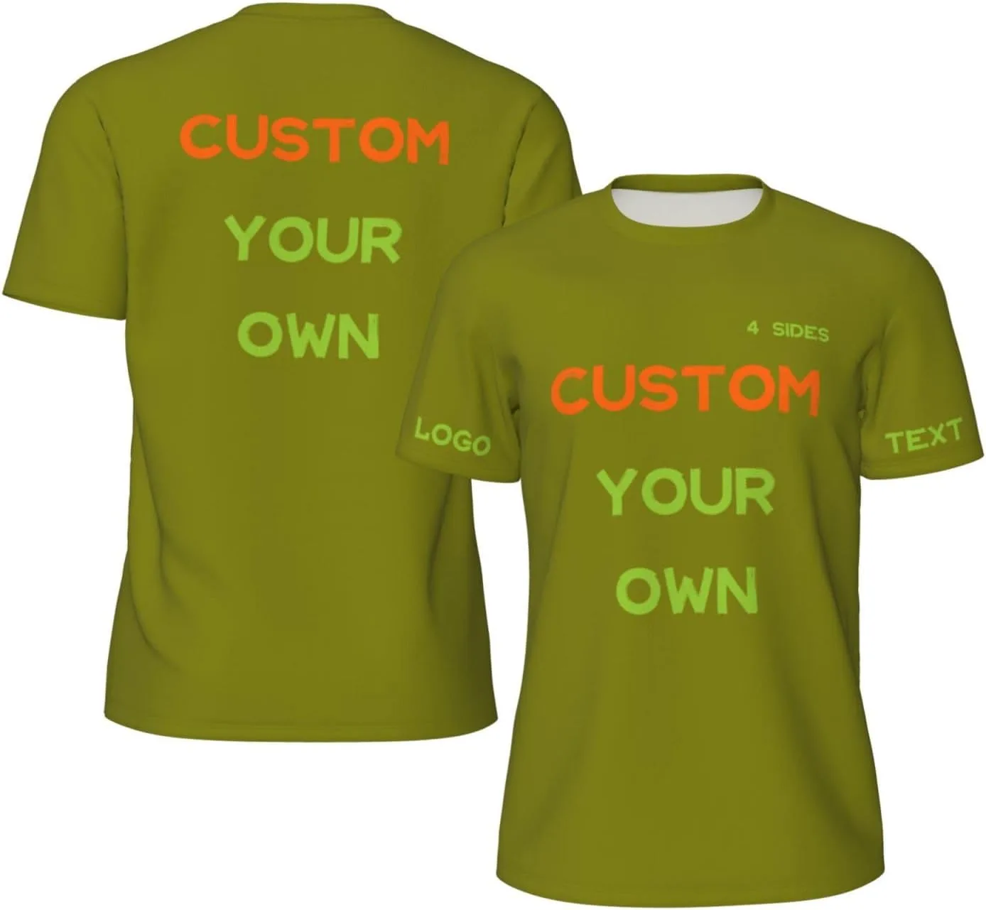 Футболка Custom с принтом на 4 сторонах для мужчин
Футболка Custom с принтом на 4 сторонах для мужчин