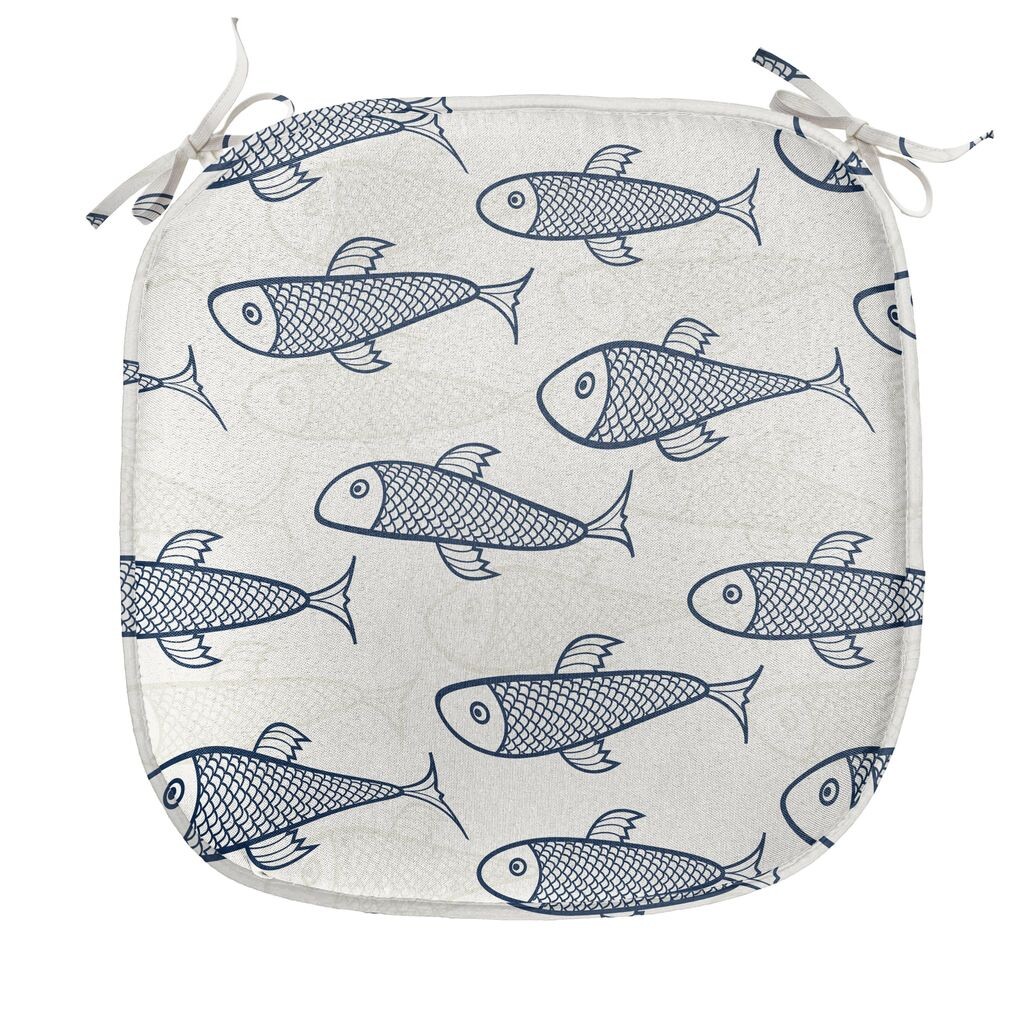 Подушка для обеденного стула ABAKUHAUS Fish, аквариумные весы, декоративная водонепроницаемая подушка с ремнями для кухонных сидений, 40 см x 40 см, темно-синий белый
Подушка для обеденного стула ABAKUHAUS Fish, аквариумные весы, декоративная водонепроницаемая подушка с ремнями для кухонных сидений, 40 см x 40 см, темно-синий белый