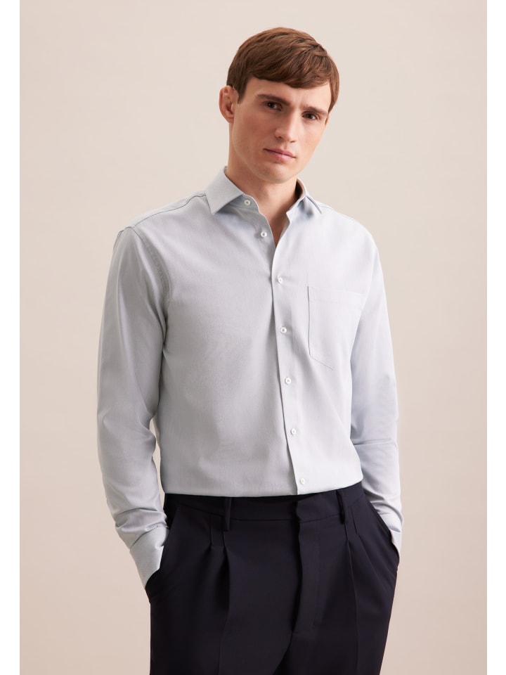 Рубашка Seidensticker, зеленый
Рубашка Seidensticker, зеленый