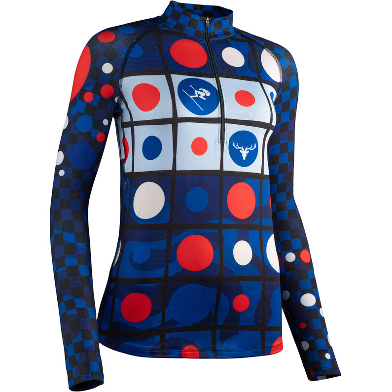 Женские лыжи С длинным рукавом FreiSein, цвет Blau-Rot-Weiss Gemustert
Женские лыжи С длинным рукавом FreiSein, цвет Blau-Rot-Weiss Gemustert