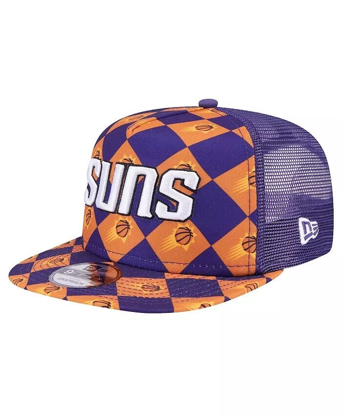 Мужская фиолетовая кепка Phoenix Suns Seeing Diamonds с А-образной рамкой Trucker 9FIFTY Snapback New Era, фиолетовый
Мужская фиолетовая кепка Phoenix Suns Seeing Diamonds с А-образной рамкой Trucker 9FIFTY Snapback New Era, фиолетовый