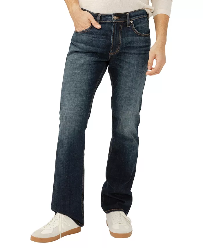 Мужские джинсы Jace Slim Fit Bootcut Silver Jeans Co., синий
Мужские джинсы Jace Slim Fit Bootcut Silver Jeans Co., синий