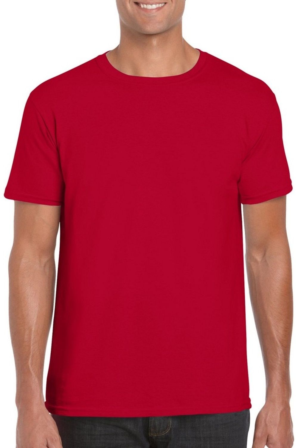 Футболка Gildan Soft Style, scarlet 
Футболка Gildan Soft Style, scarlet