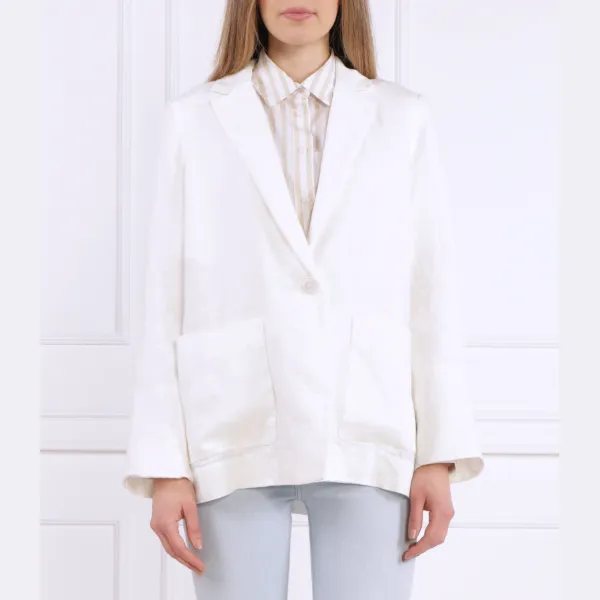 Льняной пиджак, элегантный повседневный льняной пиджак стандартного кроя SB Tommy Hilfiger, белый
Льняной пиджак, элегантный повседневный льняной пиджак стандартного кроя SB Tommy Hilfiger, белый