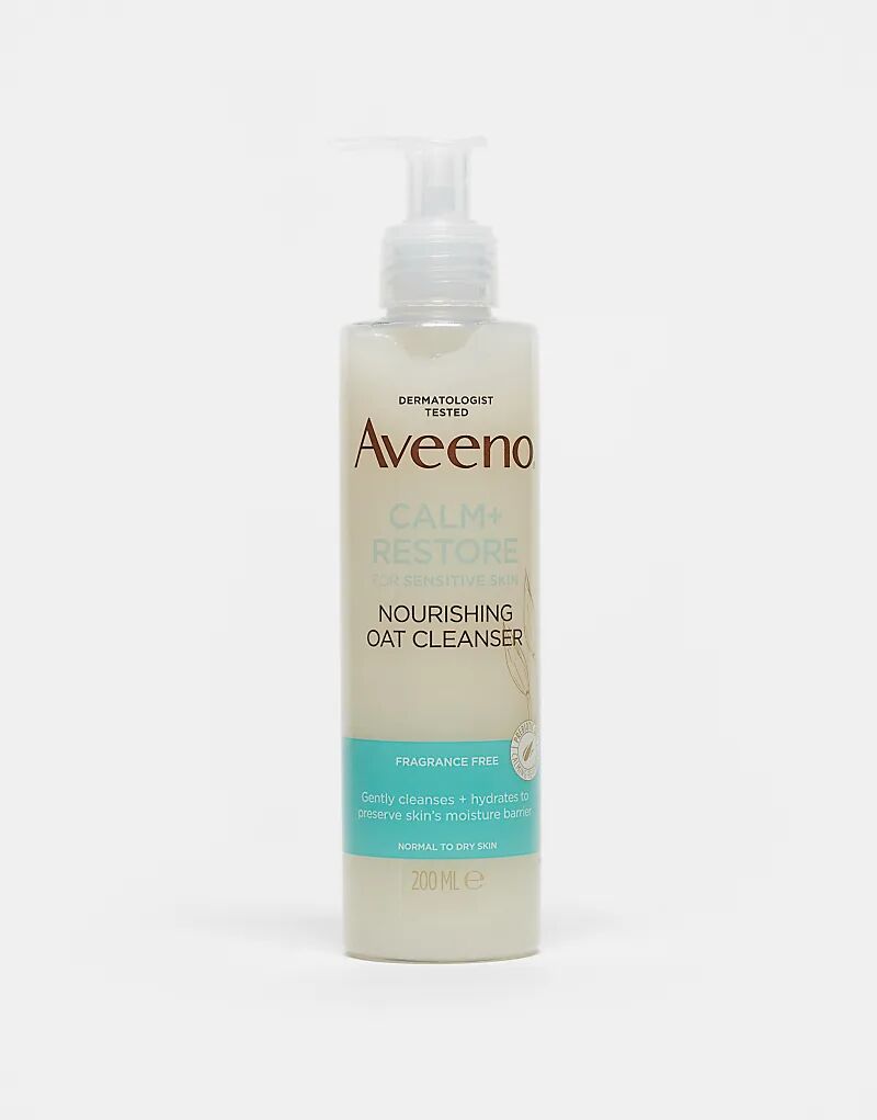 Питательное очищающее средство с овсом Aveeno Face Calm and Restore 200 мл
Питательное очищающее средство с овсом Aveeno Face Calm and Restore 200 мл