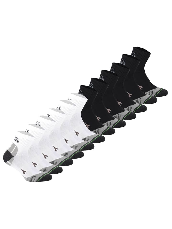 Носки Diadora 12er Pack, черный/белый
Носки Diadora 12er Pack, черный/белый