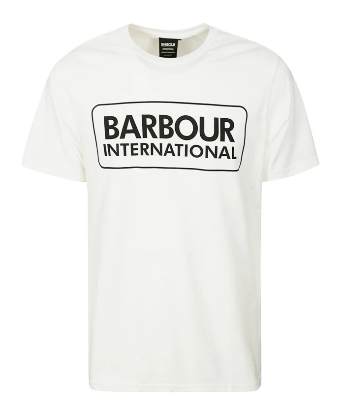 Хлопковая футболка с логотипом Barbour, белый
Хлопковая футболка с логотипом Barbour, белый