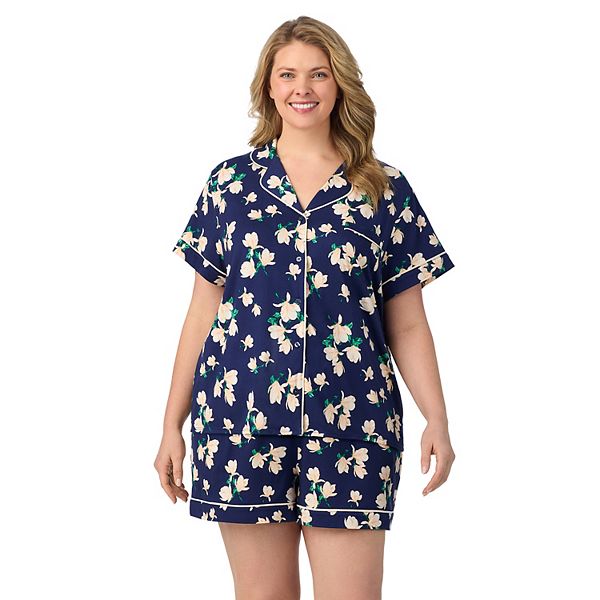 Пижамный комплект Plus size с коротким рукавом и вырезом Draper James, Navy Magnolia Buds
Пижамный комплект Plus size с коротким рукавом и вырезом Draper James, Navy Magnolia Buds
