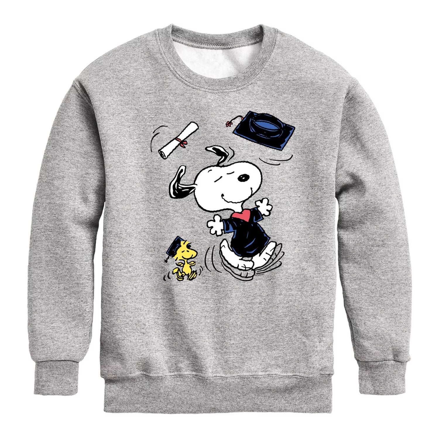 Толстовка с рисунком Peanuts Snoopy Woodstock для мальчиков 8–20 лет для танцев и рисунков Licensed Character, серый
Толстовка с рисунком Peanuts Snoopy Woodstock для мальчиков 8–20 лет для танцев и рисунков Licensed Character, серый