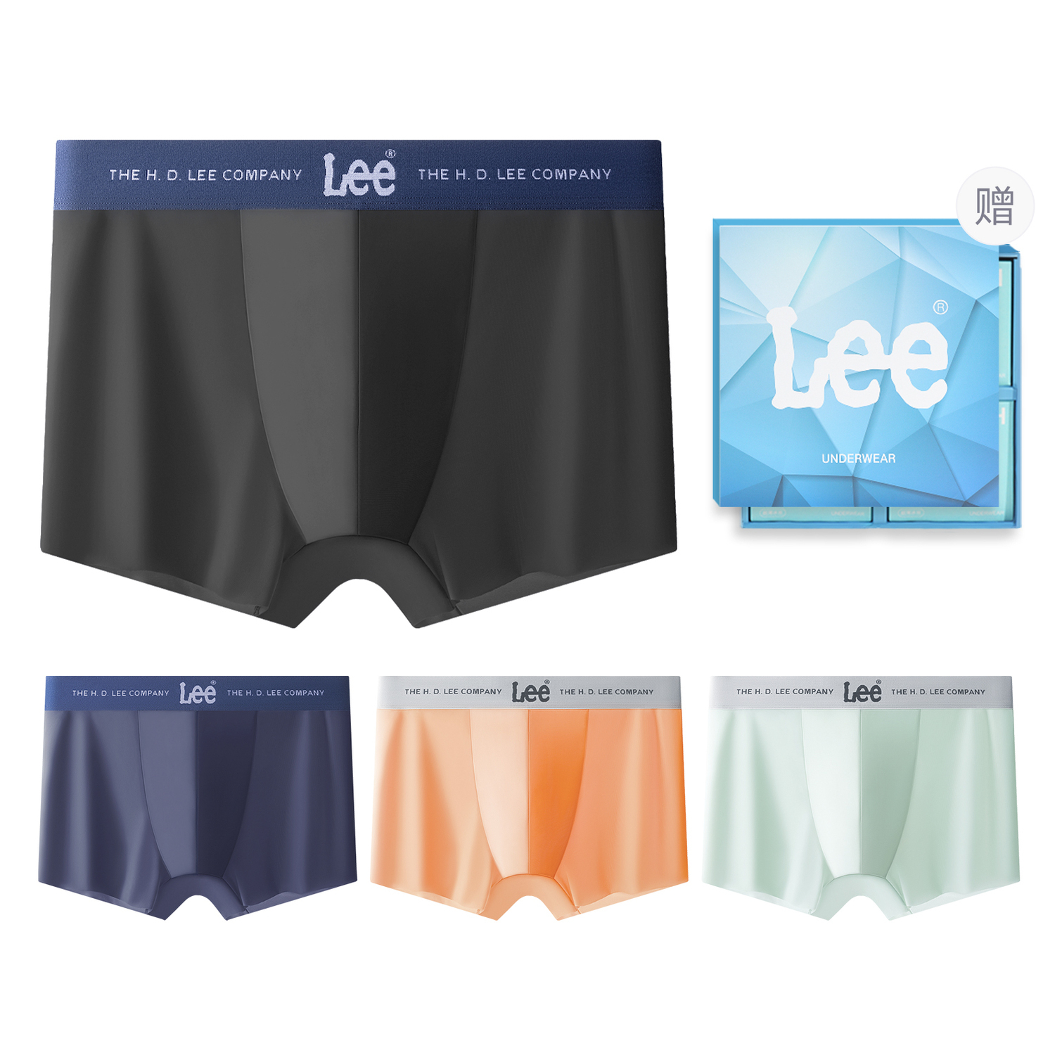 Lee Подарочный набор мужского белья 4 шт
Lee Подарочный набор мужского белья 4 шт
