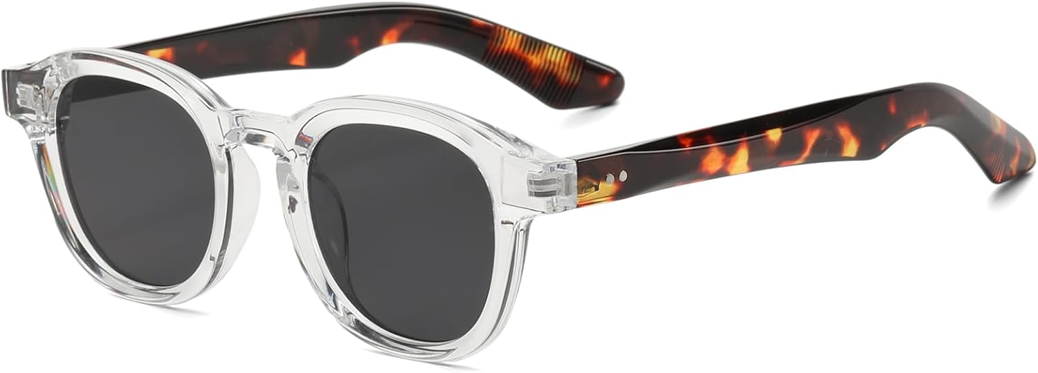 Винтажные солнцезащитные очки Long Keeper маленького круглого размера для мужчин и женщин, ретро-очки с тонированными линзами, модные круглые солнцезащитные очки, 46 мм, Leopard Arm Clear Frame / Black Grey Lens
Винтажные солнцезащитные очки Long Keeper маленького круглого размера для мужчин и женщин, ретро-очки с тонированными линзами, модные круглые солнцезащитные очки, 46 мм, Leopard Arm Clear Frame / Black Grey Lens