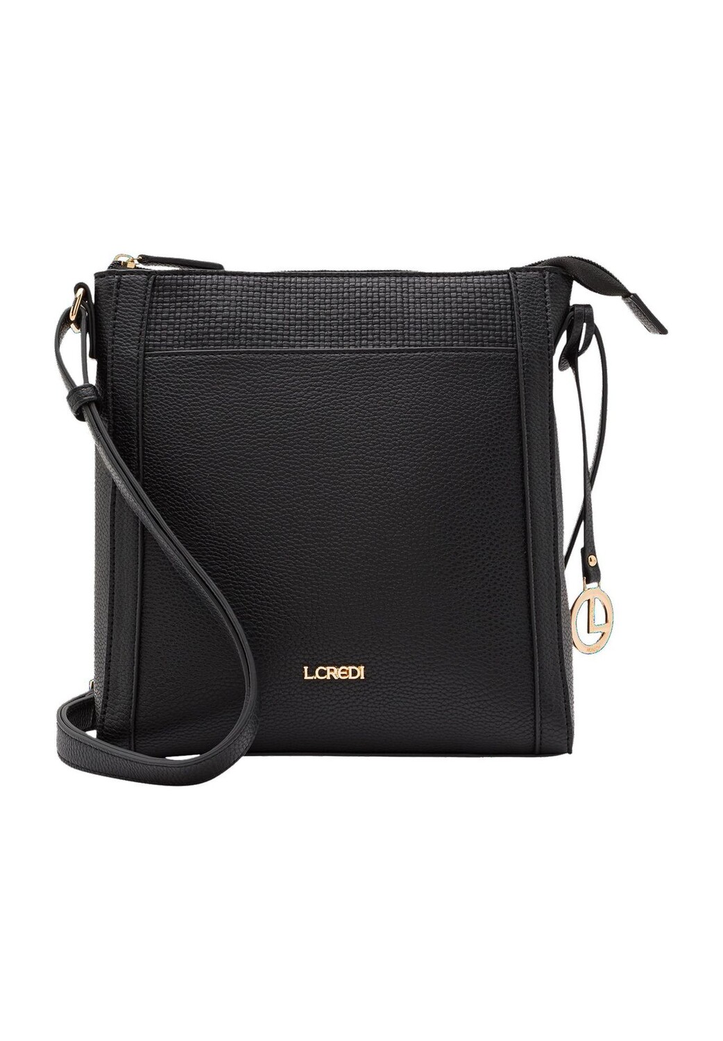 Сумка на плечо с подвеской на молнии для женщин L.CREDI, черный
Сумка на плечо с подвеской на молнии для женщин L.CREDI, черный