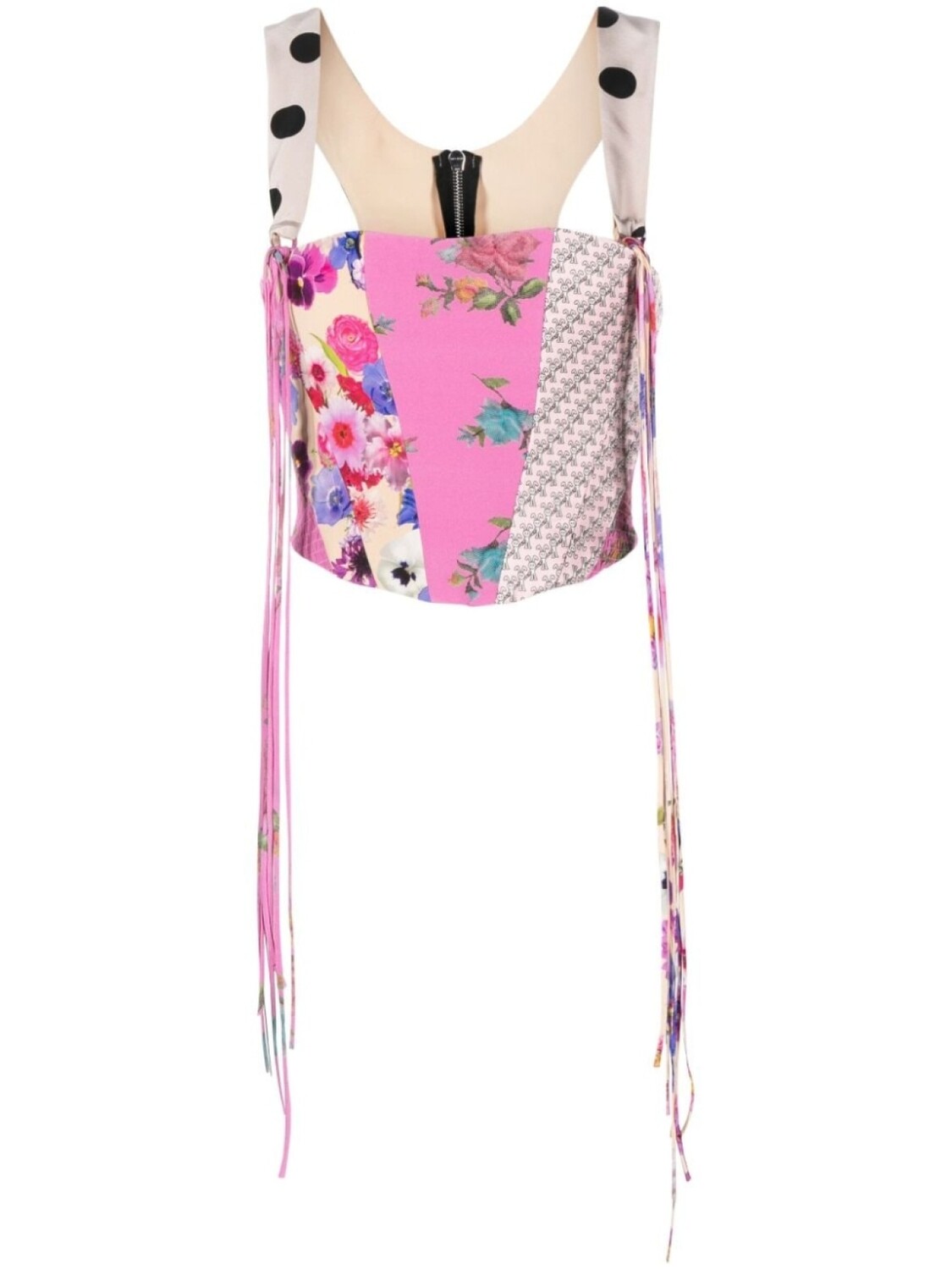 Natasha Zinko топ-корсет с принтом, розовый
Natasha Zinko топ-корсет с принтом, розовый