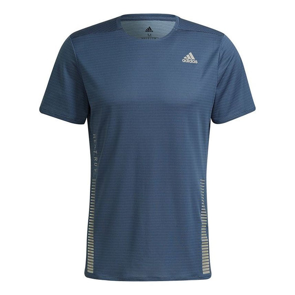 Футболка premium tee m reflective running sports short sleeve blue Adidas, синий
Футболка premium tee m reflective running sports short sleeve blue Adidas, синий
