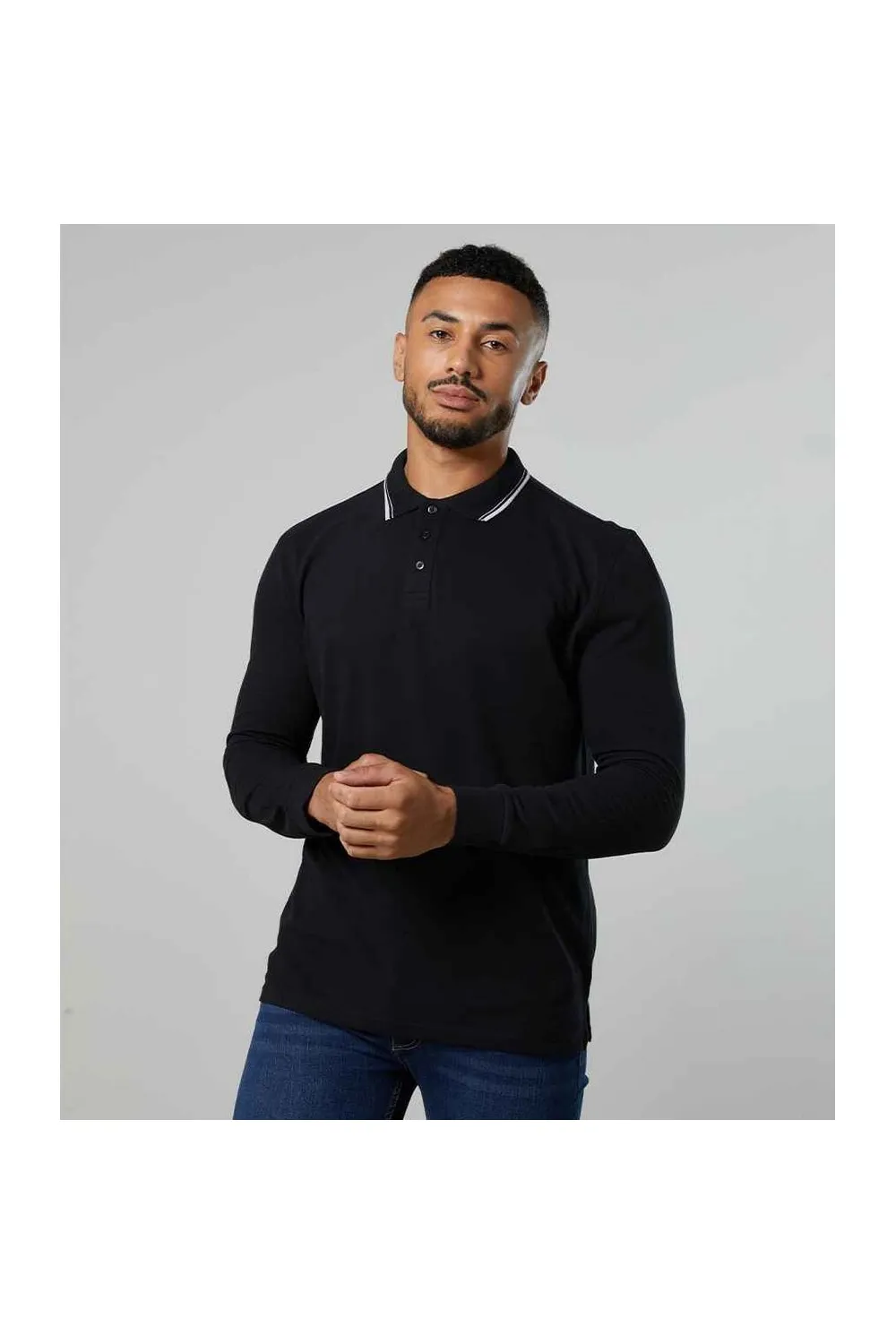 Рубашка поло с длинными рукавами и наконечником AWDis, черный
Рубашка поло с длинными рукавами и наконечником AWDis, черный