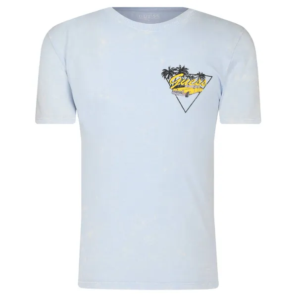 Футболка стандартного кроя Guess, синий 
Футболка стандартного кроя Guess, синий