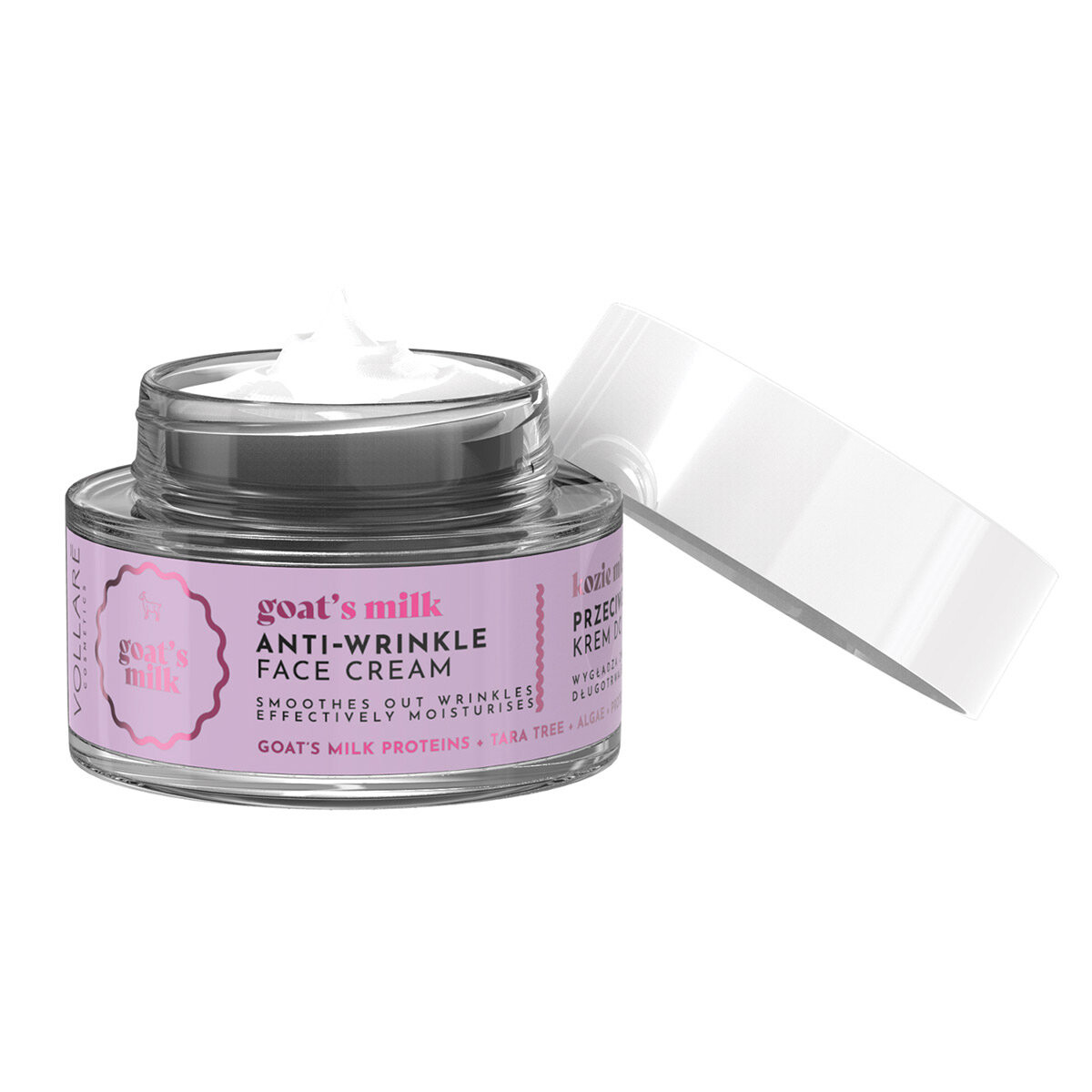 Vollare, Goat Milk, крем для лица против морщин, дневной и ночной, 50 мл
Vollare, Goat Milk, крем для лица против морщин, дневной и ночной, 50 мл