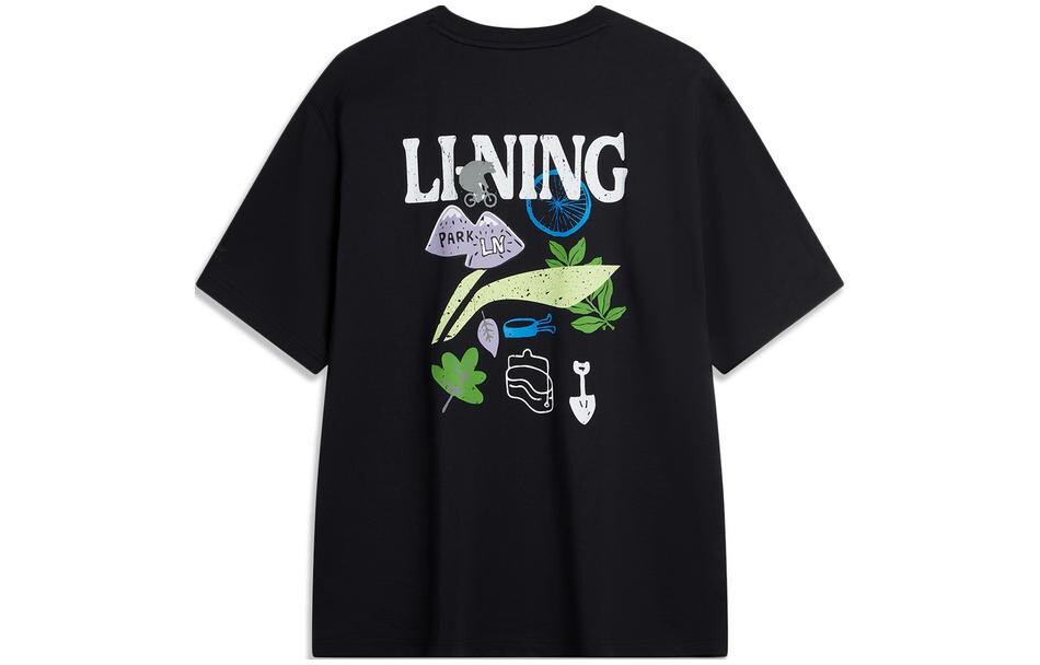 Li Ning Футболка унисекс с подкладкой, Черный
Li Ning Футболка унисекс с подкладкой, Черный