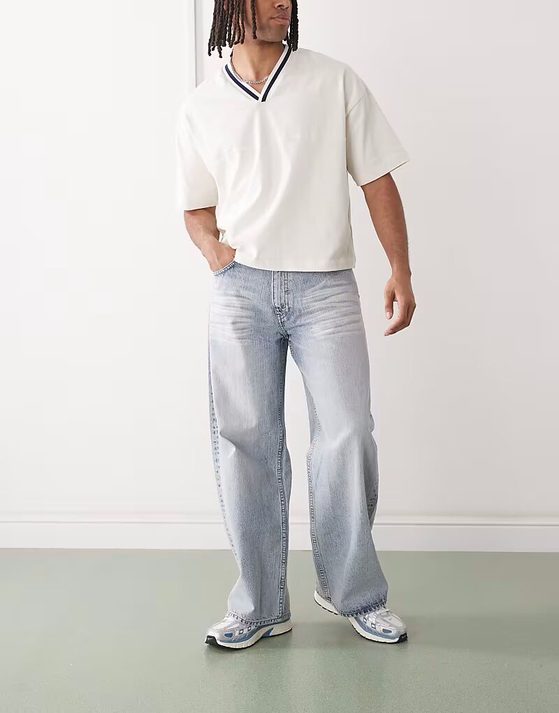 Cheap Monday Свободные мешковатые джинсы светло-голубого цвета
Cheap Monday Свободные мешковатые джинсы светло-голубого цвета